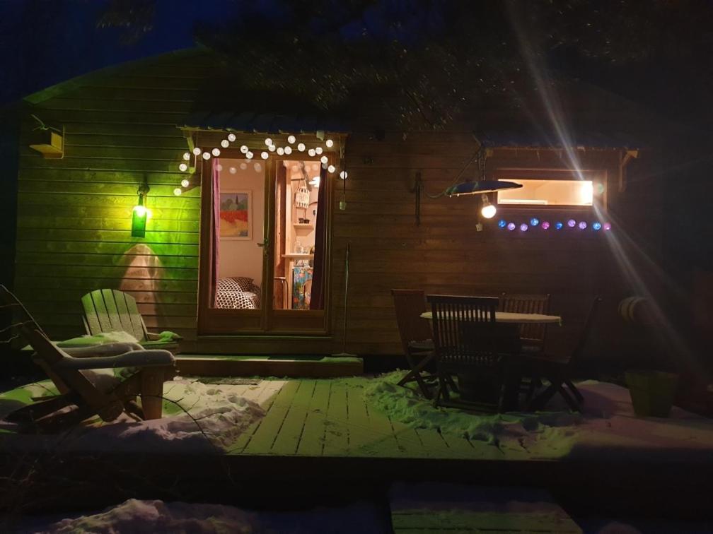 Champclause Chalet Grenouille Domaine De La Mamounette מראה חיצוני תמונה