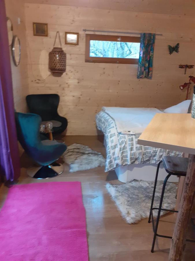 Champclause Chalet Grenouille Domaine De La Mamounette מראה חיצוני תמונה