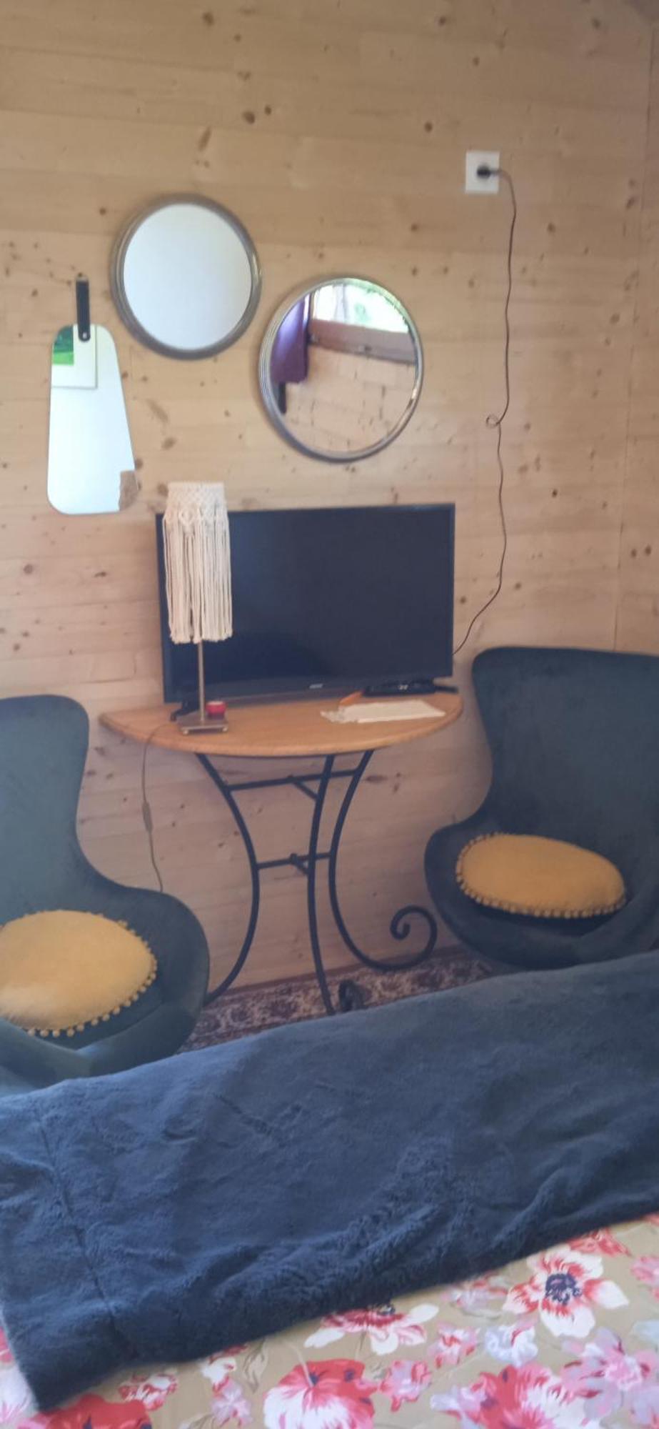 Champclause Chalet Grenouille Domaine De La Mamounette מראה חיצוני תמונה