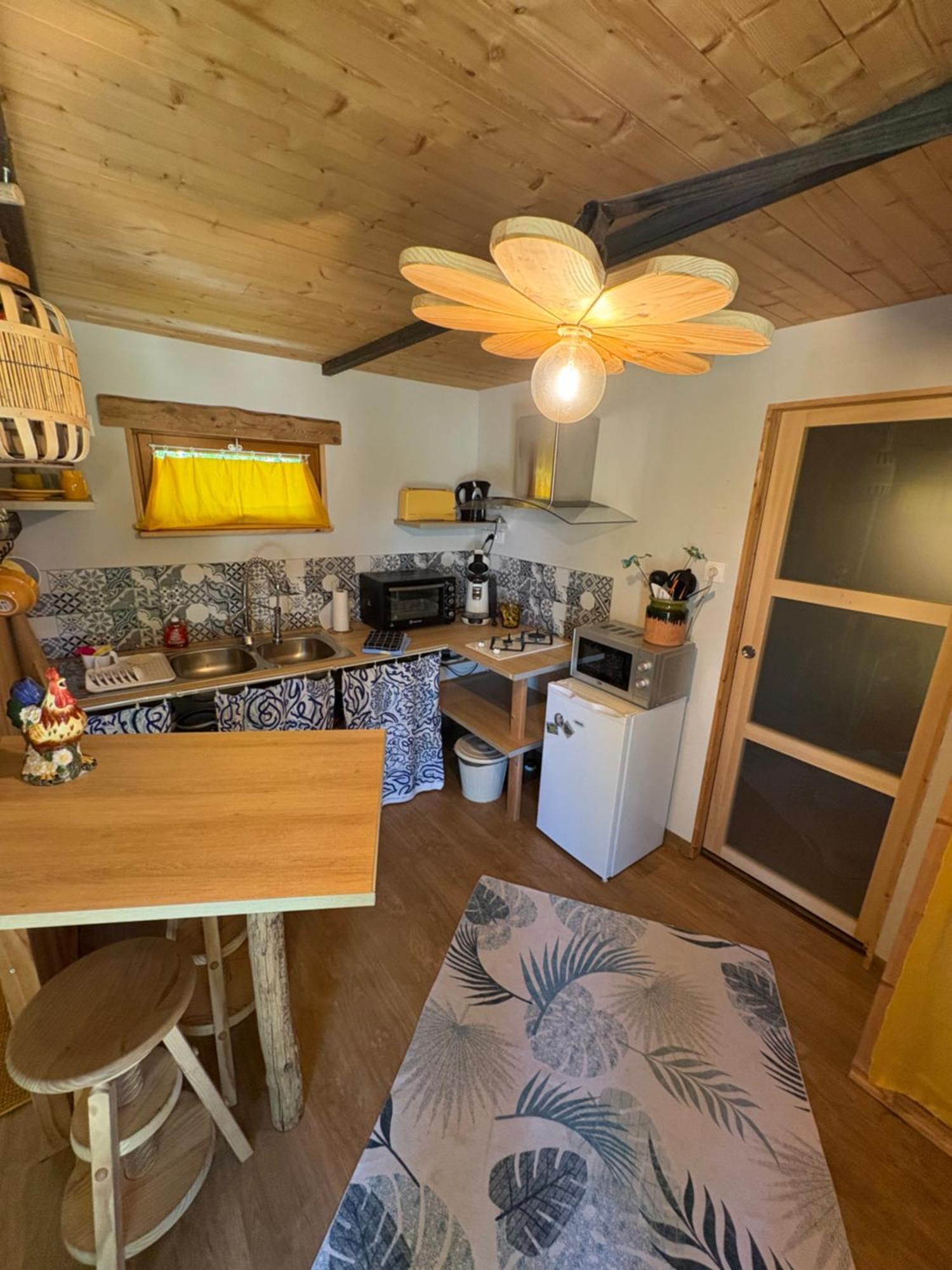 Champclause Chalet Grenouille Domaine De La Mamounette מראה חיצוני תמונה